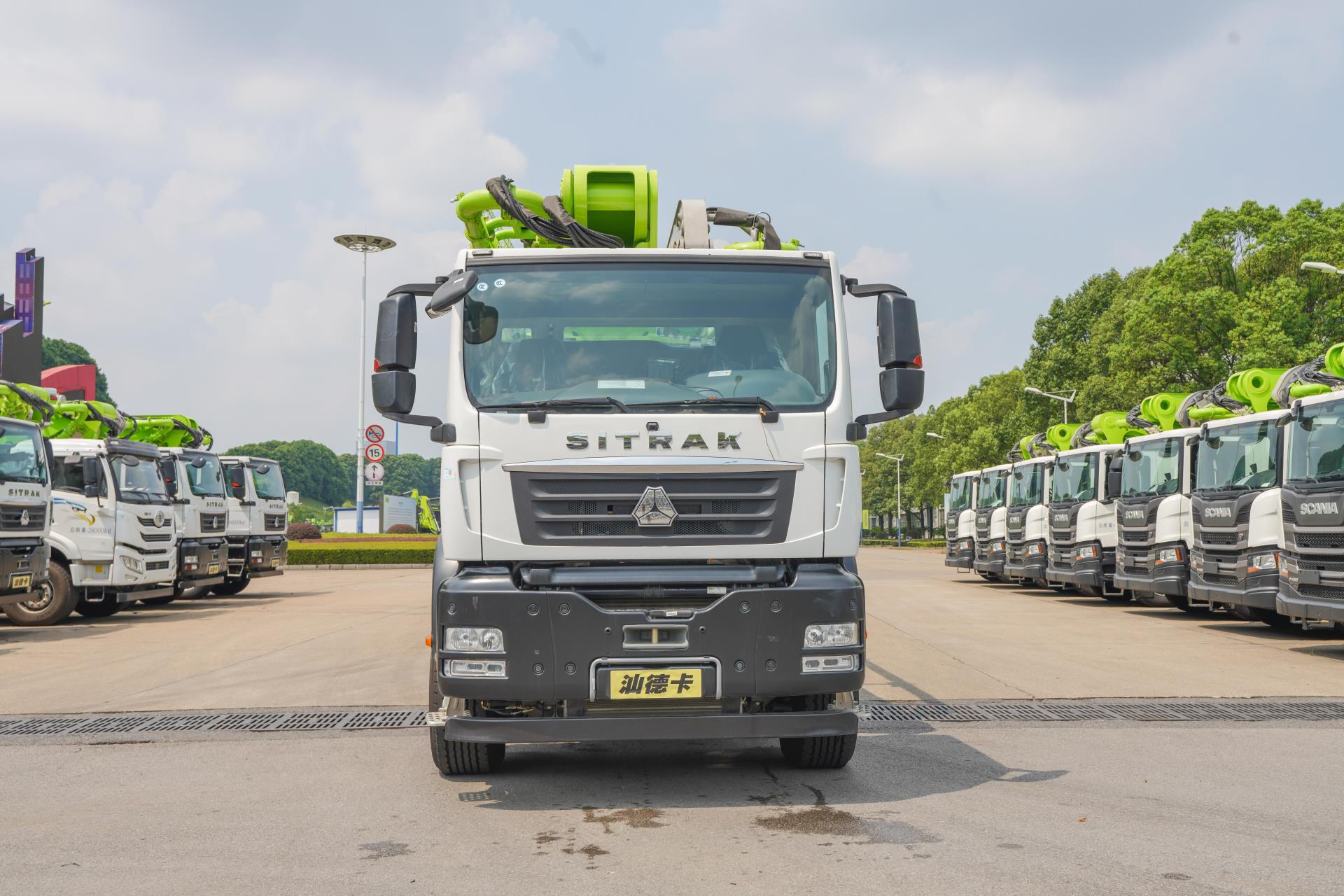 五桥66M重汽汕德卡国六泵车_产品型号_产品段位_小类_混凝土机械_工程机械_产品中心_ng电子游戏