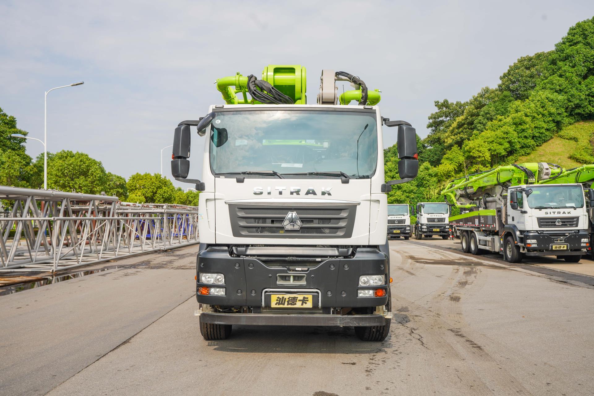 四桥59M重汽汕德卡国六泵车_产品型号_产品段位_小类_混凝土机械_工程机械_产品中心_ng电子游戏