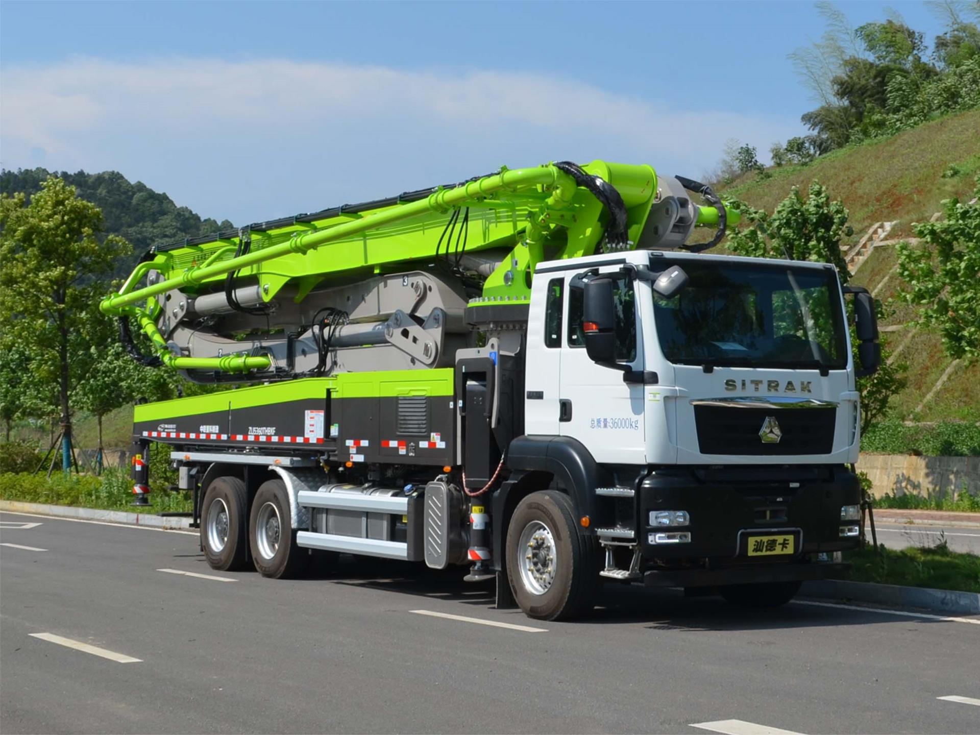三桥52M重汽汕德卡国六泵车_产品型号_产品段位_小类_混凝土机械_工程机械_产品中心_ng电子游戏
