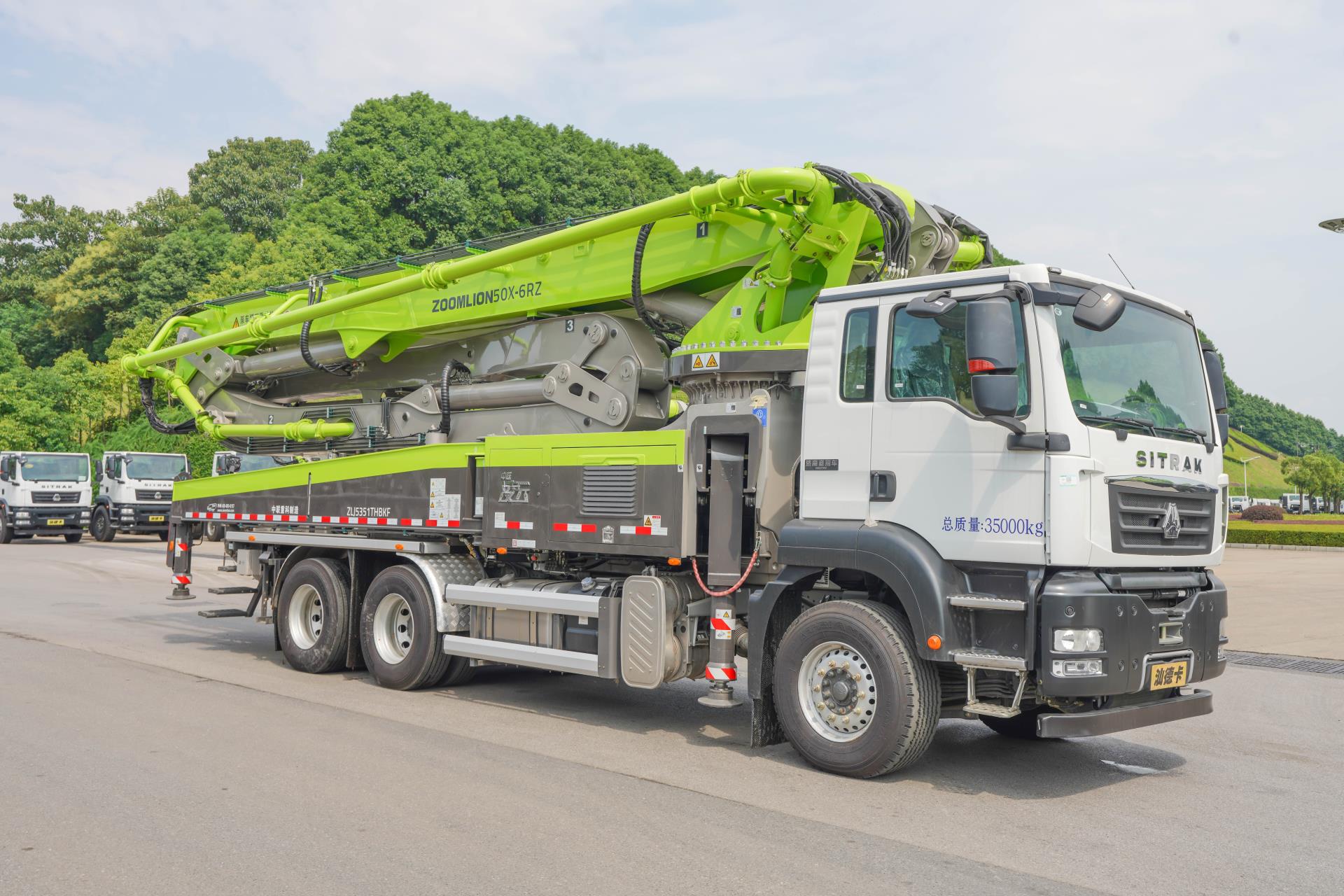 三桥50M重汽汕德卡国六泵车_产品型号_产品段位_小类_混凝土机械_工程机械_产品中心_ng电子游戏