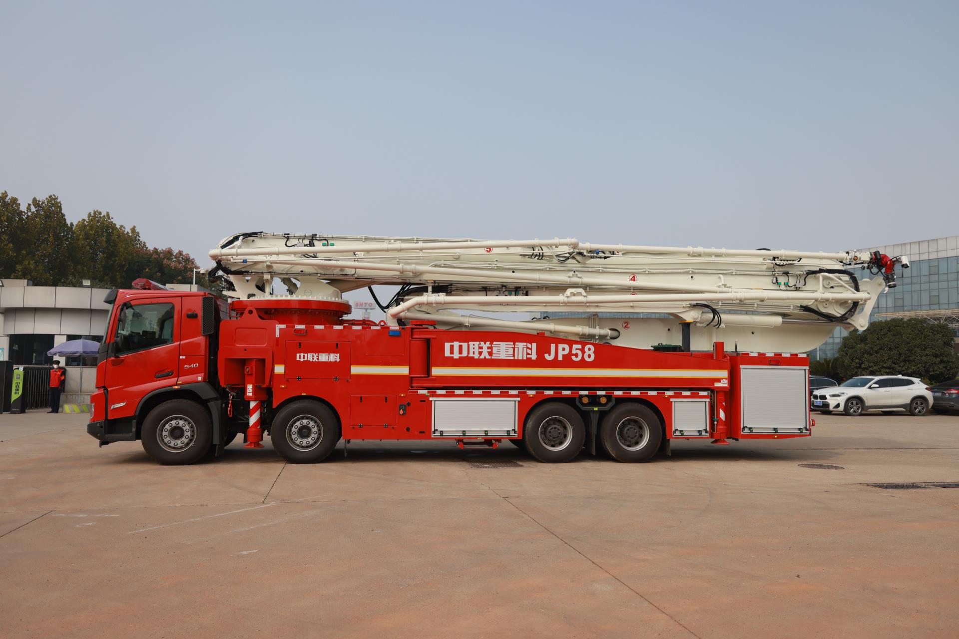 ZLF5430JXFJP58型大跨距抬高喷射消防车_产品型号_产品段位_小类_应急装备_产品中心_ng电子游戏