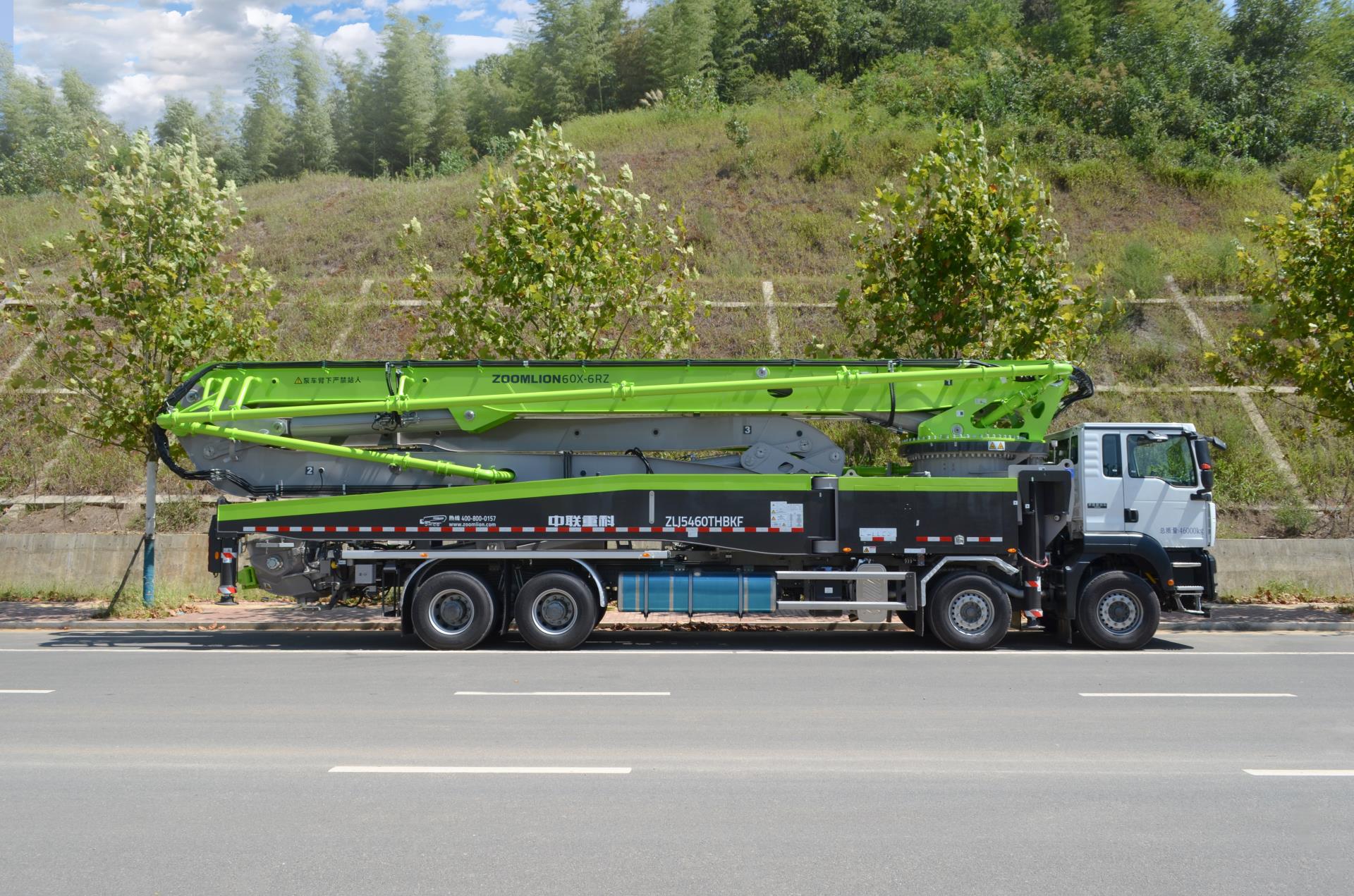 四桥60M重汽汕德卡国六泵车_产品型号_产品段位_小类_混凝土机械_工程机械_产品中心_ng电子游戏